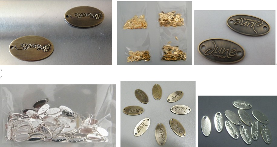 Brass tag, metal logo, Furniture badge, oval badge,metal sign, vintage metal embossed logo