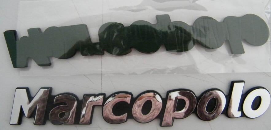 ABS chromed or gold motor vehicle emblem logo sticker,ABS chromed silver car emblem