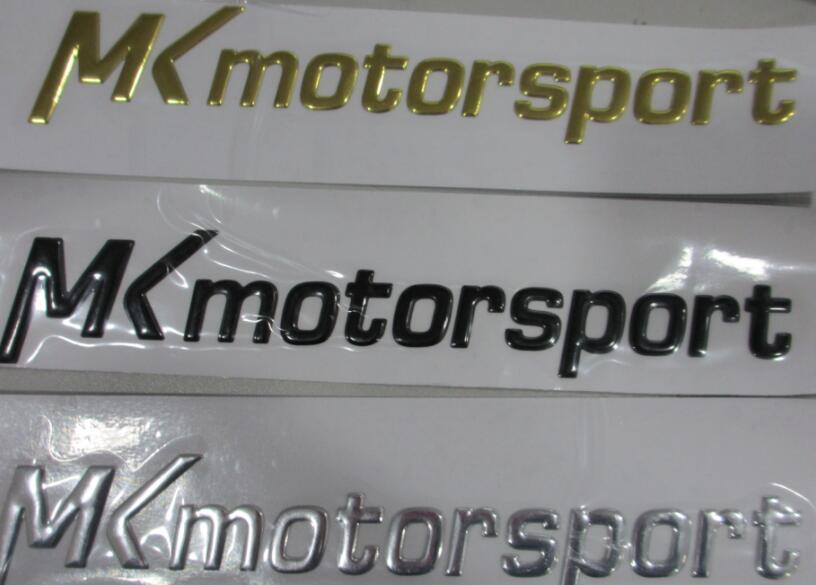 3D soft sticker, adhesive logo, name plate, silver chrome sign