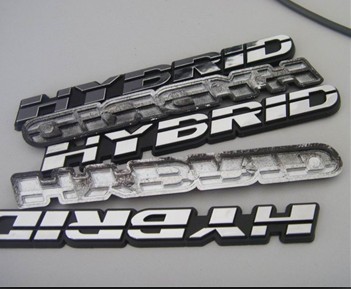 3D Chromed Car Logo,Custom ABS Chromed Car Badge Emblem